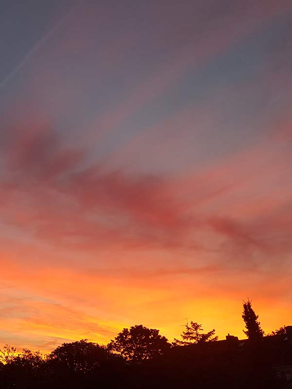 Yogaschule Mira, Seminar "Das Seelische", Sonnenaufgang